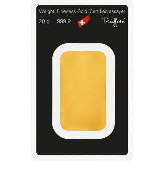 Lingote de Oro Argor Heraeus 20 g TORRES ORO 1 Torres Oro