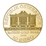 Moneda Bullion Filarmónica de Viena Oro 1/10 oz – 2026 - Imagen 2