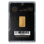 Lingote de oro SEMPSA 5g certificado en Málaga con envío a toda España