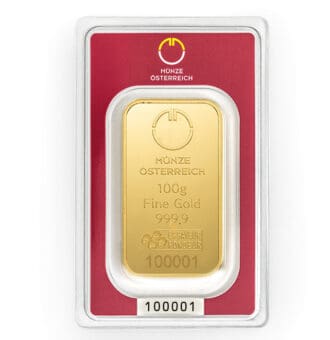 Lingote de Oro 100g – Munze Osterreich torres oro 2 Torres Oro