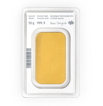 Lingote de Oro 50g – Munze Osterreich torres oro 1 Torres Oro