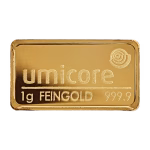 Lingote de Oro Umicore 1 g - Imagen 3