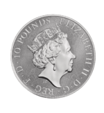 Moneda Bullion Falcon of The Plantagenets Plata 10 oz 2020 - Imagen 2