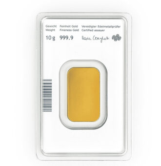 Lingote de Oro 10g – Munze Osterreich torres oro 1 Torres Oro