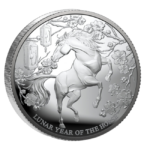 Moneda Año Lunar del Caballo Plata 999.9 1 oz 2026