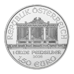 Moneda Filarmónica de Viena Plata 999.9 1 oz 2026 - Imagen 2