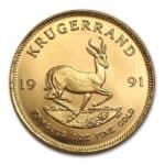 Moneda Krugerrand Oro 1 oz 1991 - Circulada