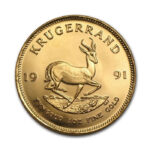 Moneda Krugerrand Oro 1 oz 1991 - Circulada