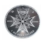 Moneda Cruz de Malta Plata 999.9 1 oz 2024