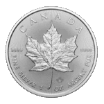Moneda Maple Leaf Plata 999.9 1 oz 2026