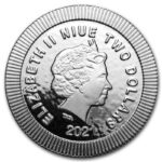 Moneda Búho Ateniense de Niue de Plata 999.9 1 oz 2021 - Imagen 2