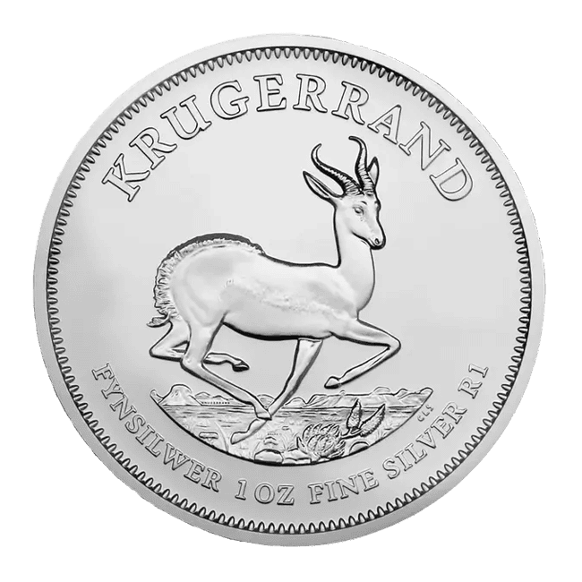 Moneda Krugerrand Plata 1 oz 2026 Torres Oro 2 Moneda Krugerrand Plata 999.9 1 oz 2026 - Imagen 1