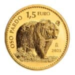 Moneda Bullion Oso Pardo Oro 1 oz 2025