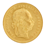 Moneda 1 Ducado Oro Austria 1915 - Circulada