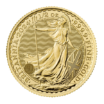 Moneda Bullion Britannia Oro 1/2 oz 2024 - Circulada