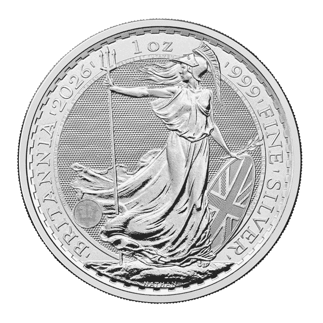 Moneda-Britannia-Plata-999.9-1-oz-2026 Moneda Britannia Plata 999.9 1 oz 2026 - Imagen 1