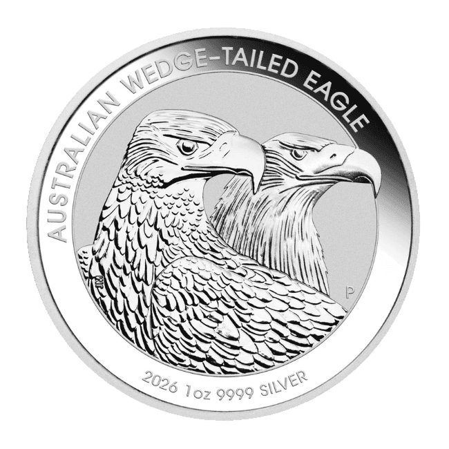Moneda Wedge Tailed Eagle Plata 999.9 1 oz 2026 Moneda Wedge Tailed Eagle Plata 999.9 1 oz 2026 - Imagen 1