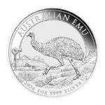 Moneda Emú Australiano Plata 999.9 1 oz 2026