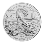 Moneda Monstruo del Lago Ness Plata 999.9 1 oz 2026