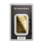 Lingote de Oro 1oz – Argor Heraeus