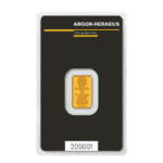 Lingote de Oro 2g – Argor Heraeus