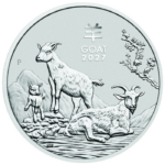 Moneda Año de la Cabra Plata 999.9 1oz 2027