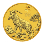 Moneda Bullion Año de la Cabra 1 oz Oro 2027