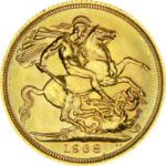 Moneda de Oro 1 Soberano Años Variados - Circuladas